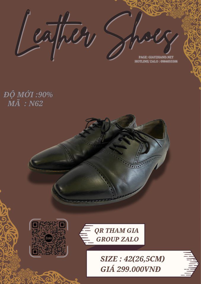 Giày Da Nam 2hand Giày Da Nam 2hand