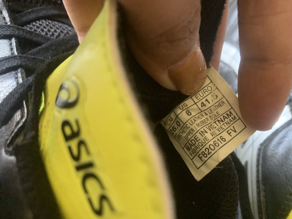 Giày 2hand Đá Bóng Hiệu Asics Giày 2hand Đá Bóng Hiệu Asics