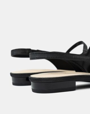 Sức hút của giày búp bê slingback mũi tròn đến từ sự kết hợp hài hòa giữa nét cổ điển và hơi thở hiện đại