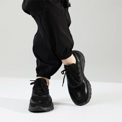 Điểm khác biệt giữa giày vải lưới thể thao cao cấp chunky nam và các sản phẩm giá rẻ trên thị trường nằm ở chất liệu và quy trình sản xuất