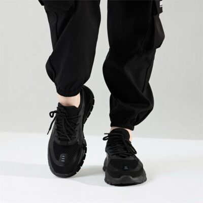 giày vải lưới thể thao cao cấp chunky nam được nhiều thương hiệu trong nước và quốc tế sản xuất